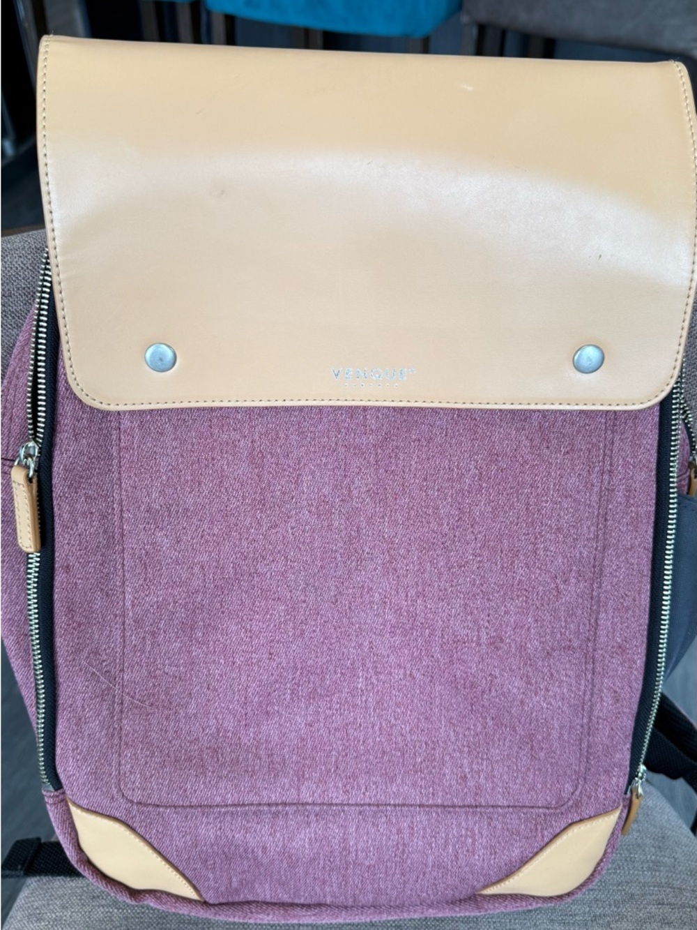 Venque Laptop Backpack - Raspberry